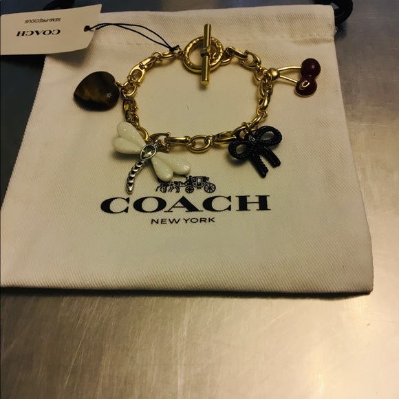 Coach Charm Bracelet New with Tags - Picture 4 of 4